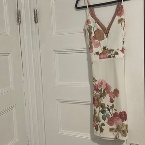 Windsor open back mini dress